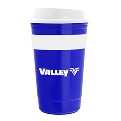 TRAVELER GRIP 16 OUNCE INSULATED CUP